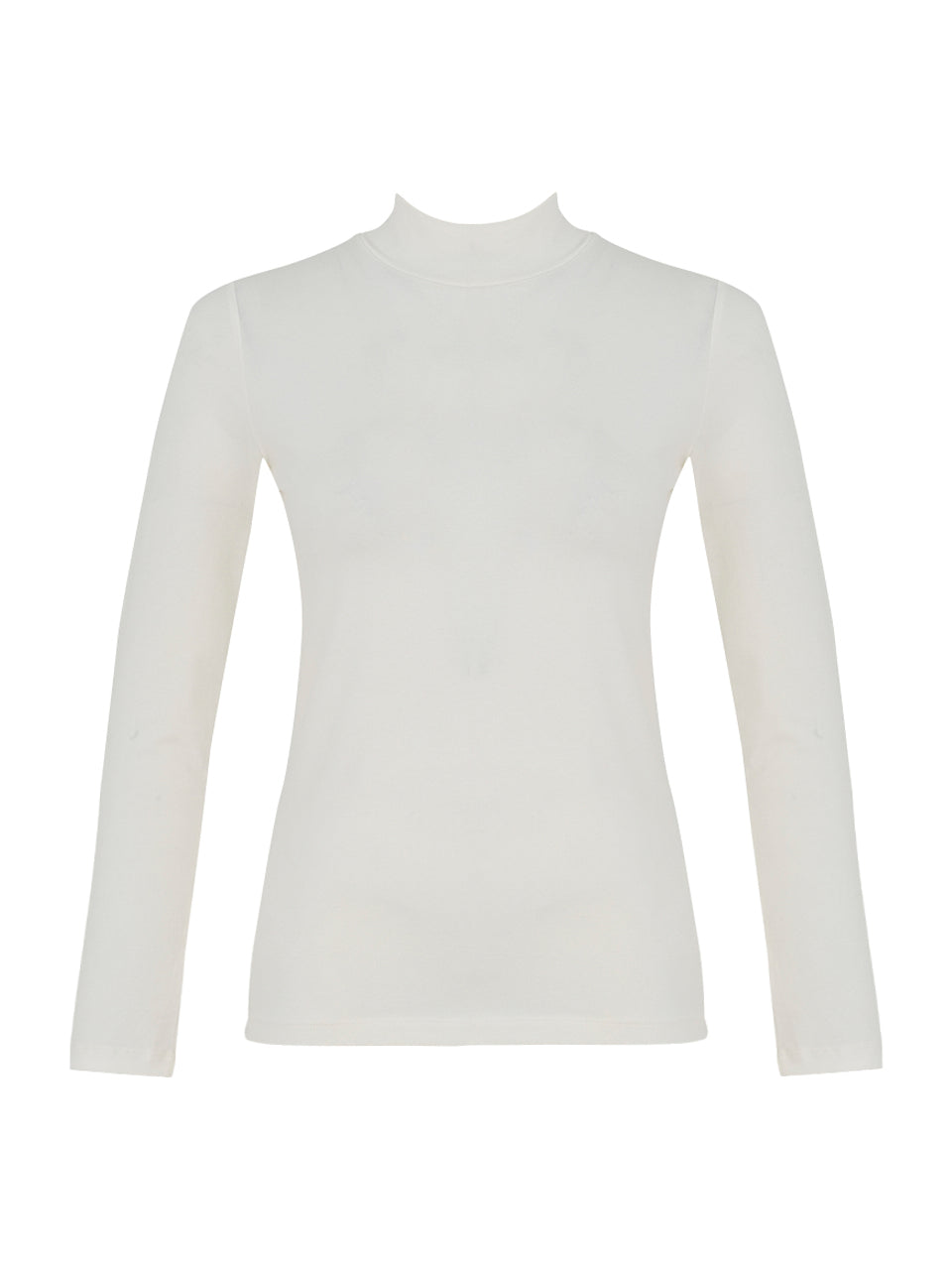 Fitted Mock Neck Top