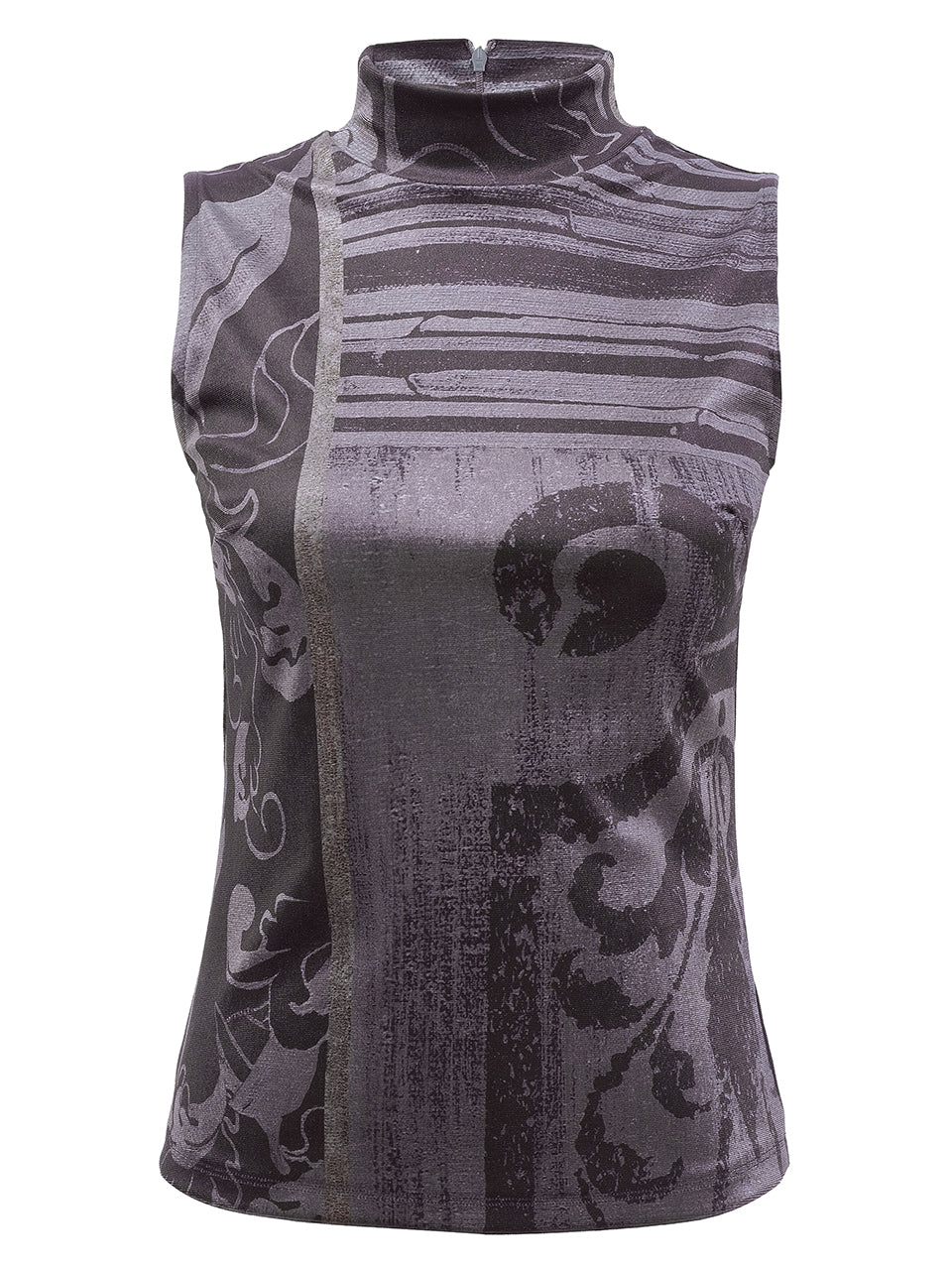 Sleeveless Velvet Top