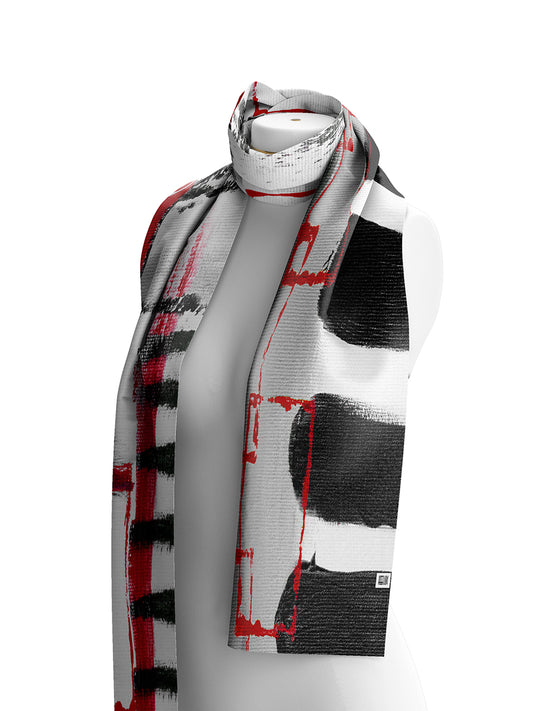 Geo Prints Oblong Scarf
