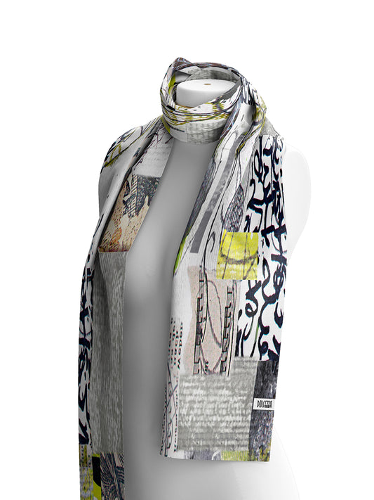Fragments Oblong Scarf