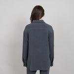 Load image into Gallery viewer, SECOND SKIN - ALAIA SUPER SOFT MODAL BUTTON UP JACKET
