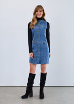 Load image into Gallery viewer, FDJ - LONG DENIM VEST/DRESS
