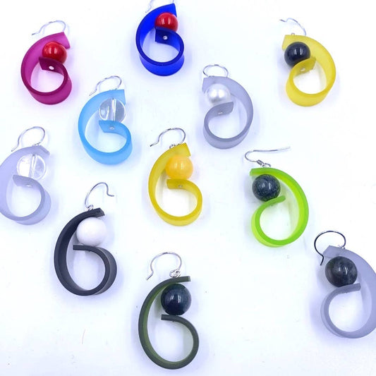 Samuel Coraux - Thinker earrings