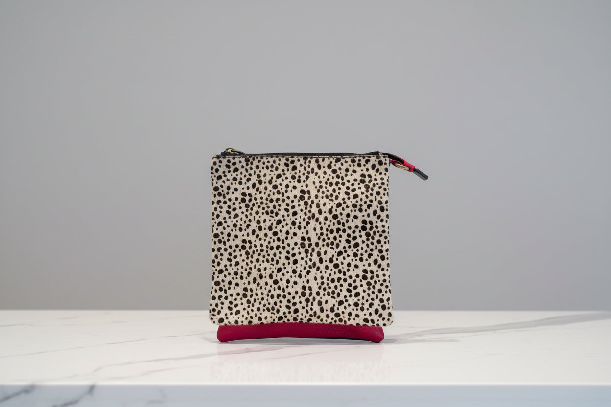 animal print handbag side 1 of 4