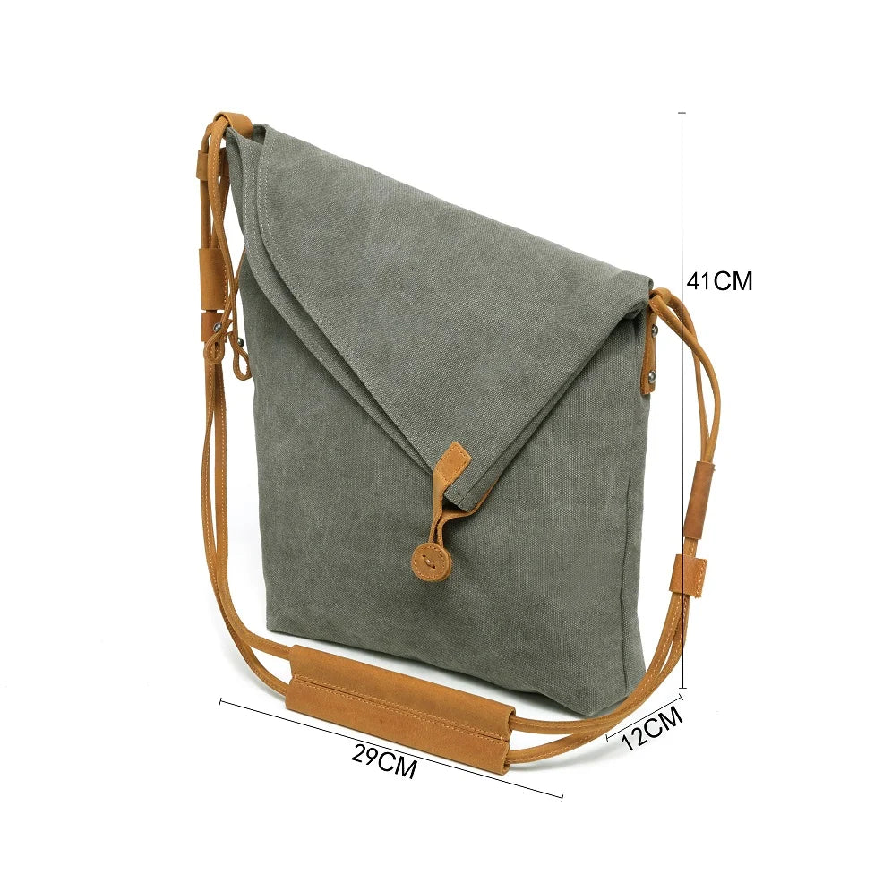 Peggy Canvas Shoulder Bag