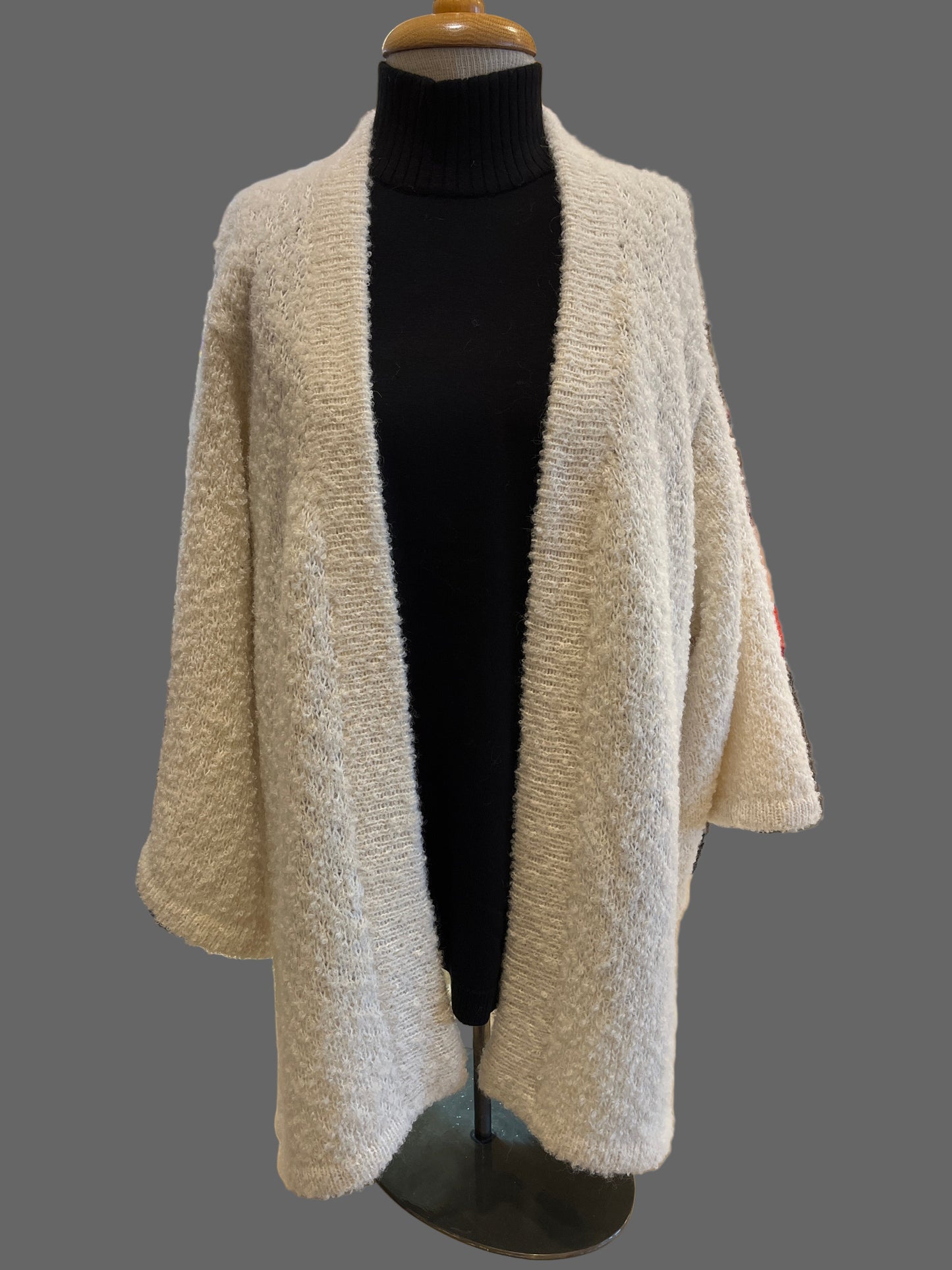 TRESART - BABY ALPACA KIMONO SLEEVE JACKET