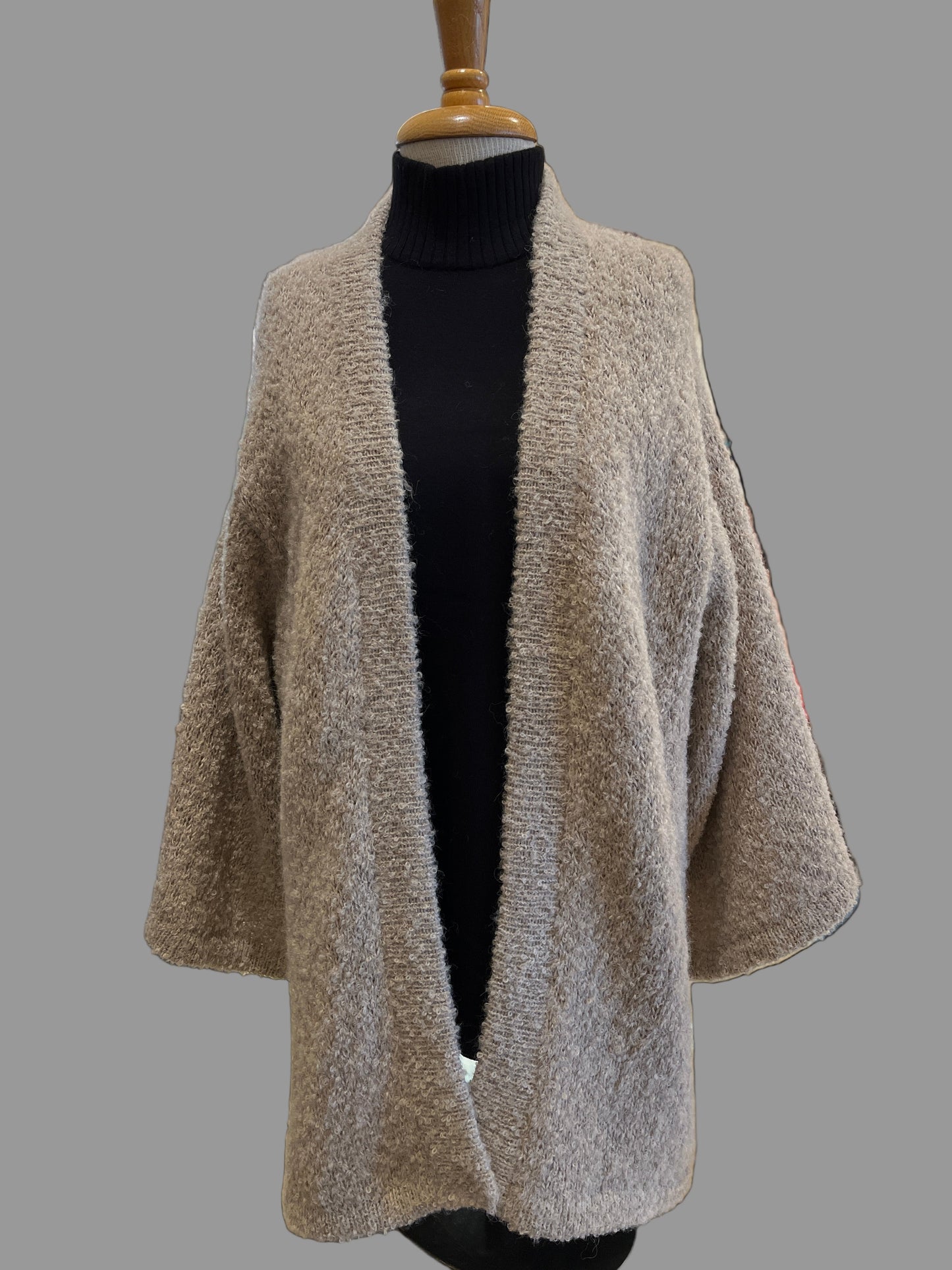 TRESART - BABY ALPACA KIMONO SLEEVE JACKET