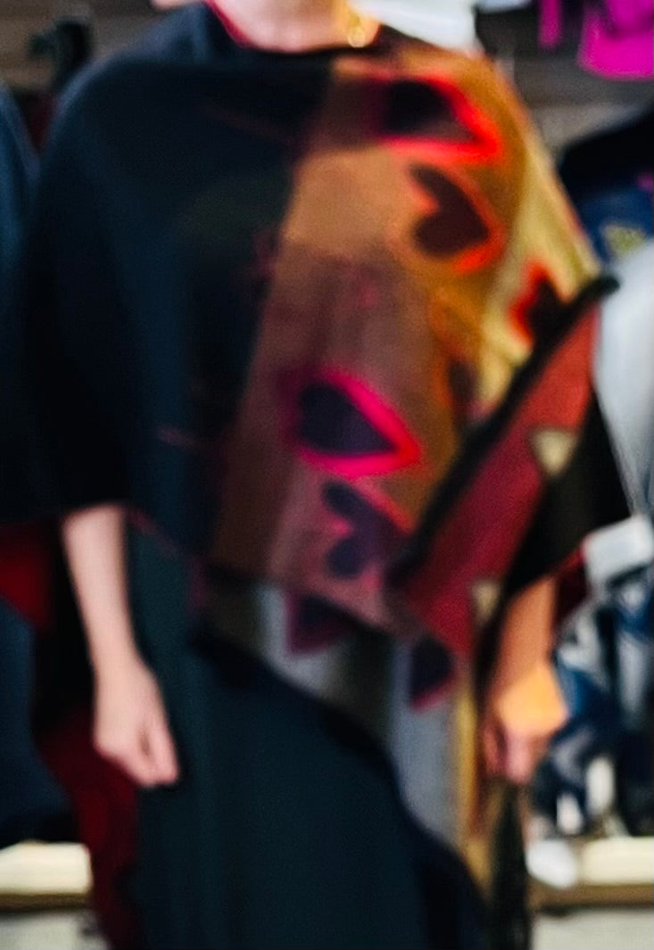 Heart Poncho Wrap - Suttles & Seawinds
