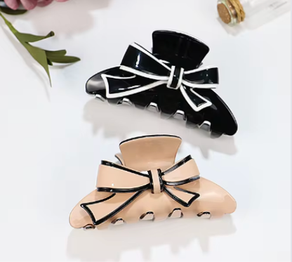 Chloe Acetate Bow Clip - Suttles & Seawinds