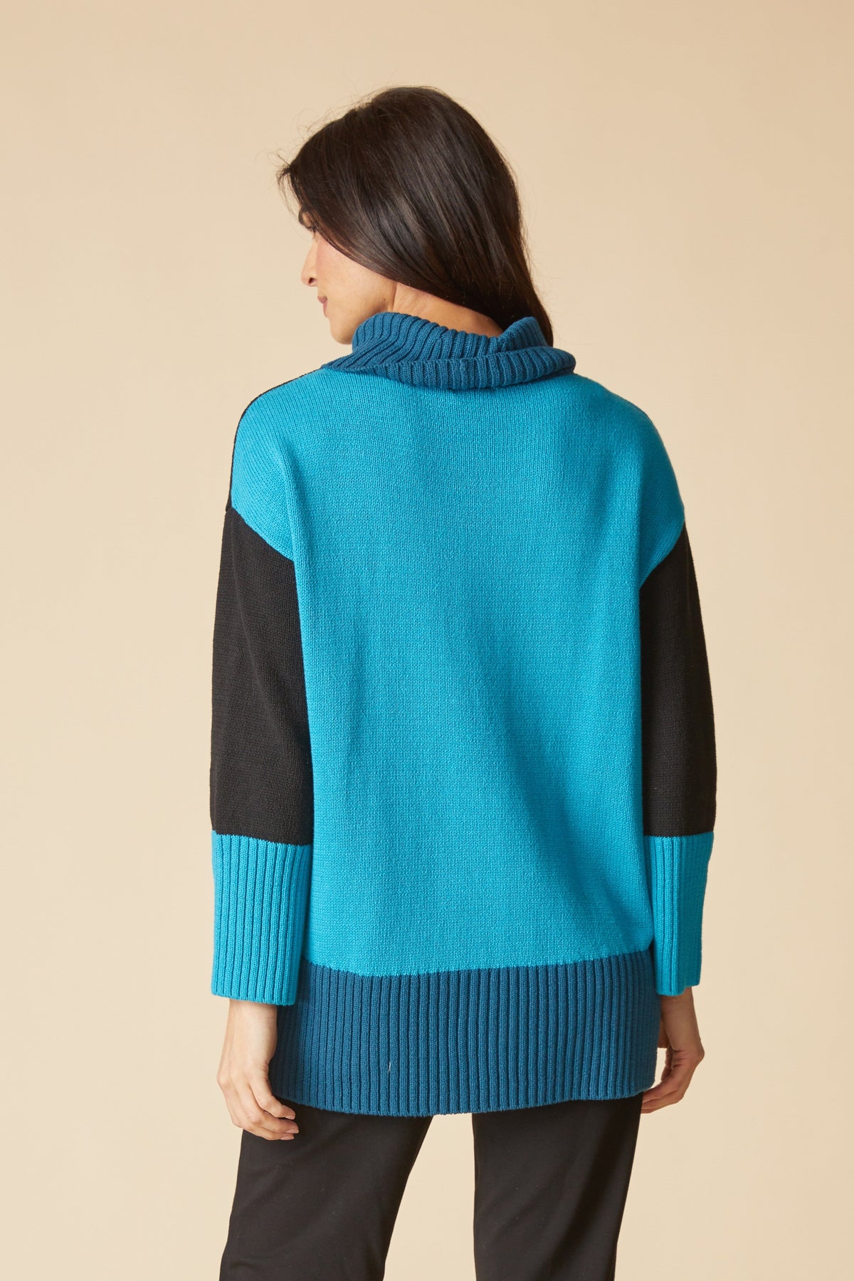 Mix It Up Sweater in Lagoon