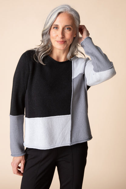 Block Party Sweater in Mist