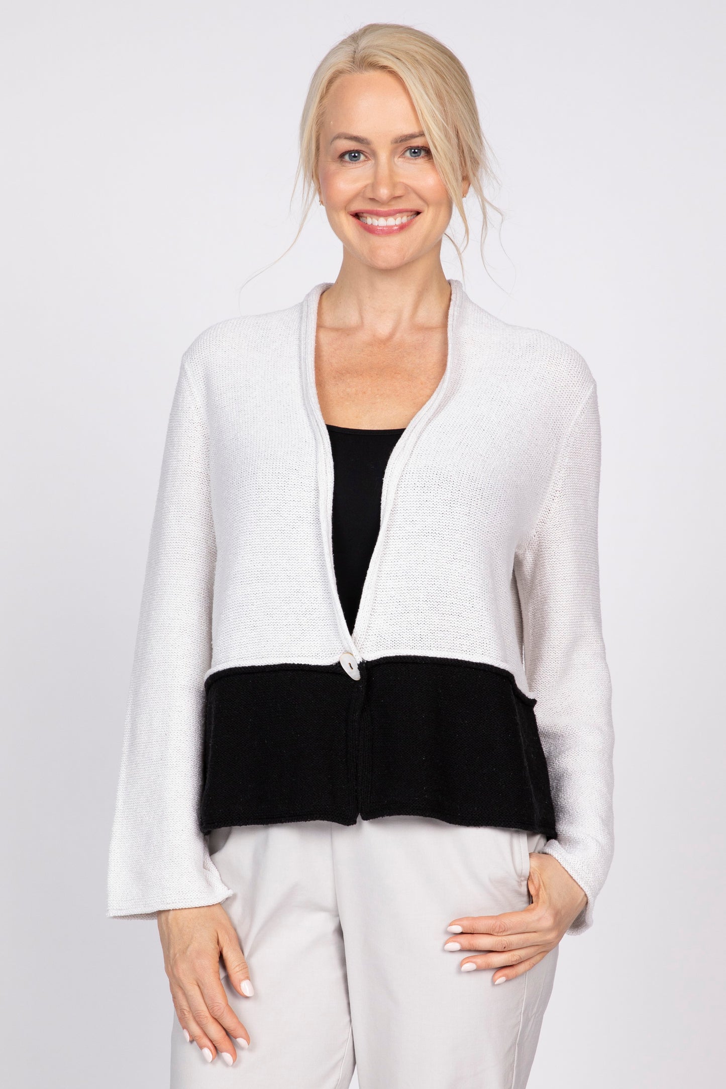 Two Toned Cardigan