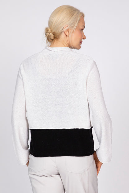 Two Toned Cardigan - Suttles & Seawinds