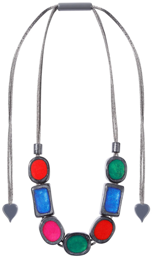 ZSISKA- 7 BEADS ADJUSTABLE NECKLACE