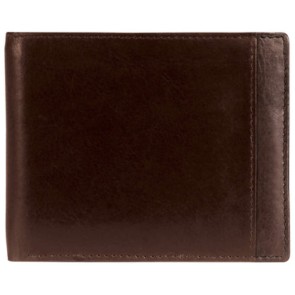 Mens RFID Slimfold Wallet Unique Vertical Flap - Suttles & Seawinds