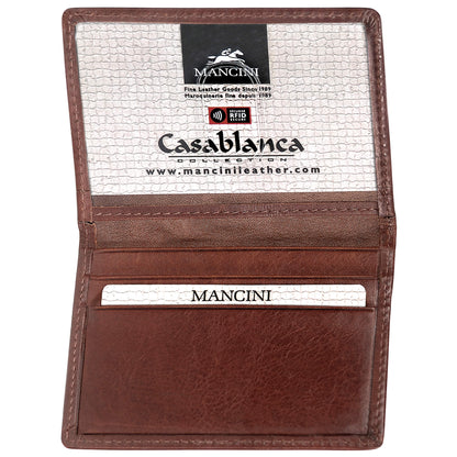 Mens RFID Slimfold Wallet Unique Vertical Flap - Suttles & Seawinds