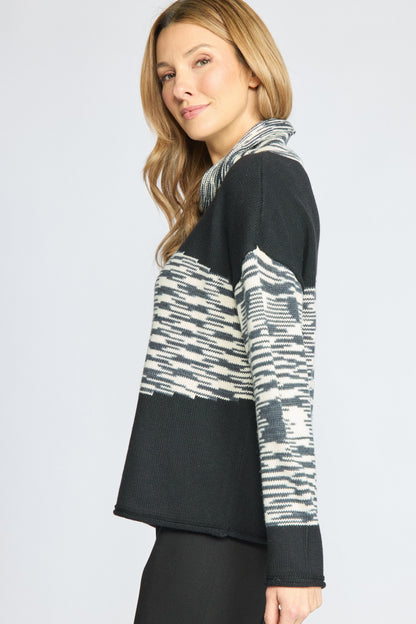 Panarama Turtleneck in Black