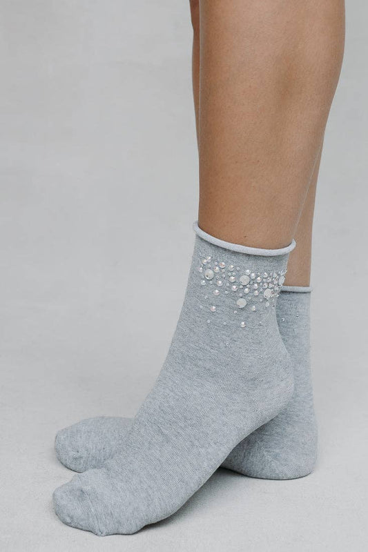 CRYSTAL ANKLE SOCKS