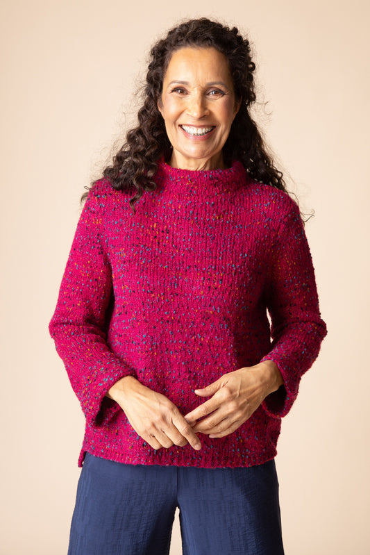Funnel Neck Pullover