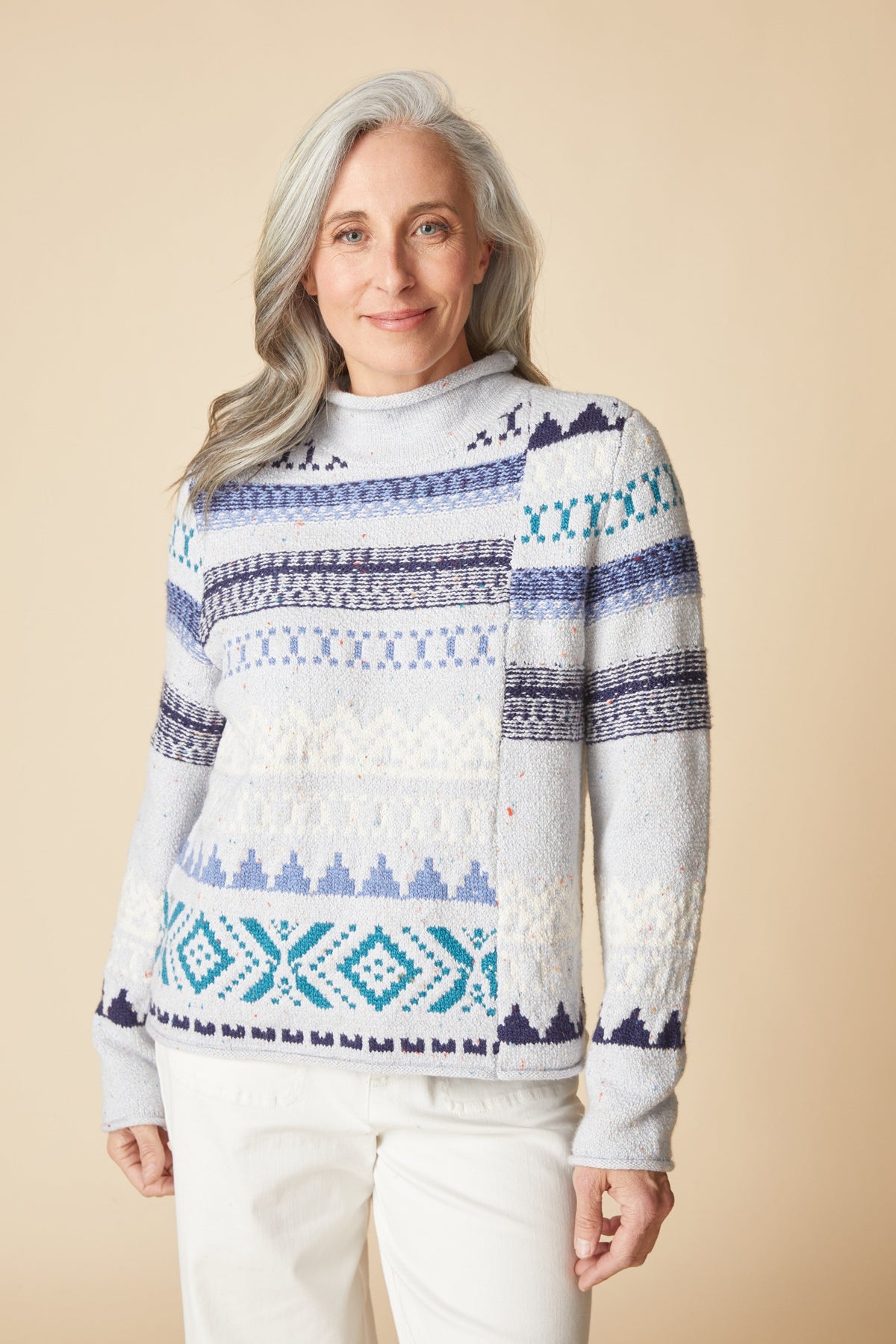 Snowdrift Sweater in Mist