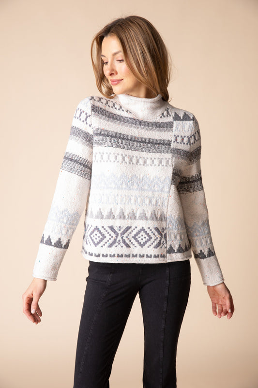 Snowdrift Sweater in Winter White