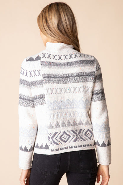 Snowdrift Sweater in Winter White