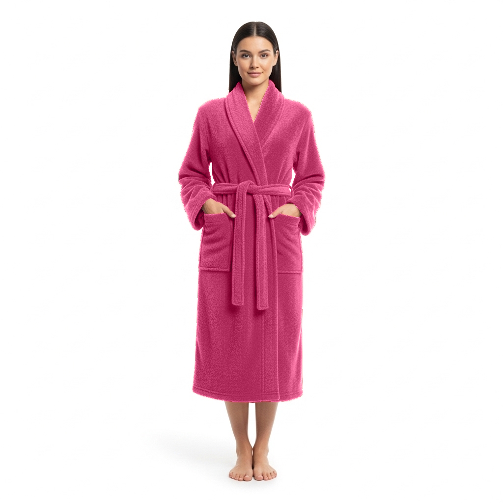 Terry Cotton Bathrobe 450 GSM - Unisex Plush Hotel & Spa - Suttles & Seawinds