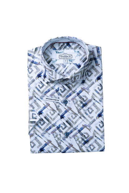 Short Sleeve Stretch Shirts - Suttles & Seawinds