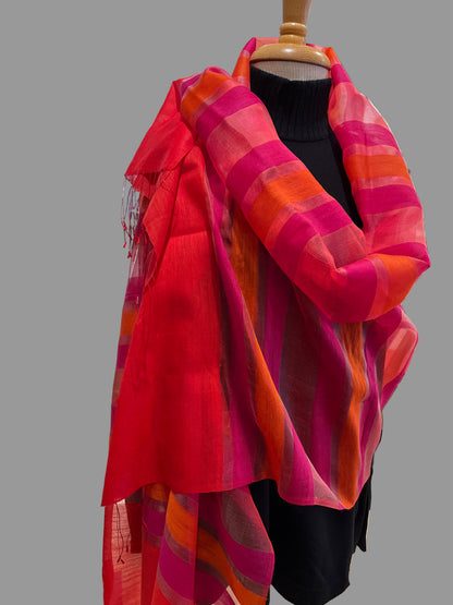 Silk & Wool Lightweight Scarf - Suttles & Seawinds