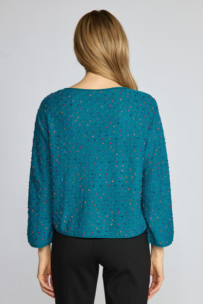 Confetti Dot Party Pullover