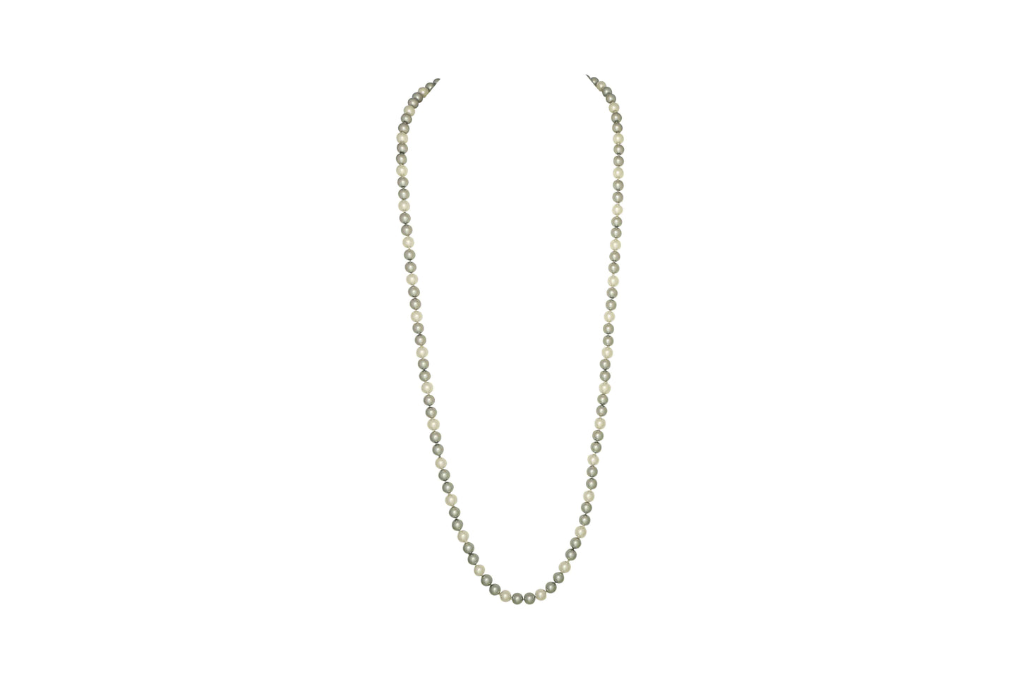 MERX PERLA NECKLACE 8MM BEADS WITH 38" CHAIN