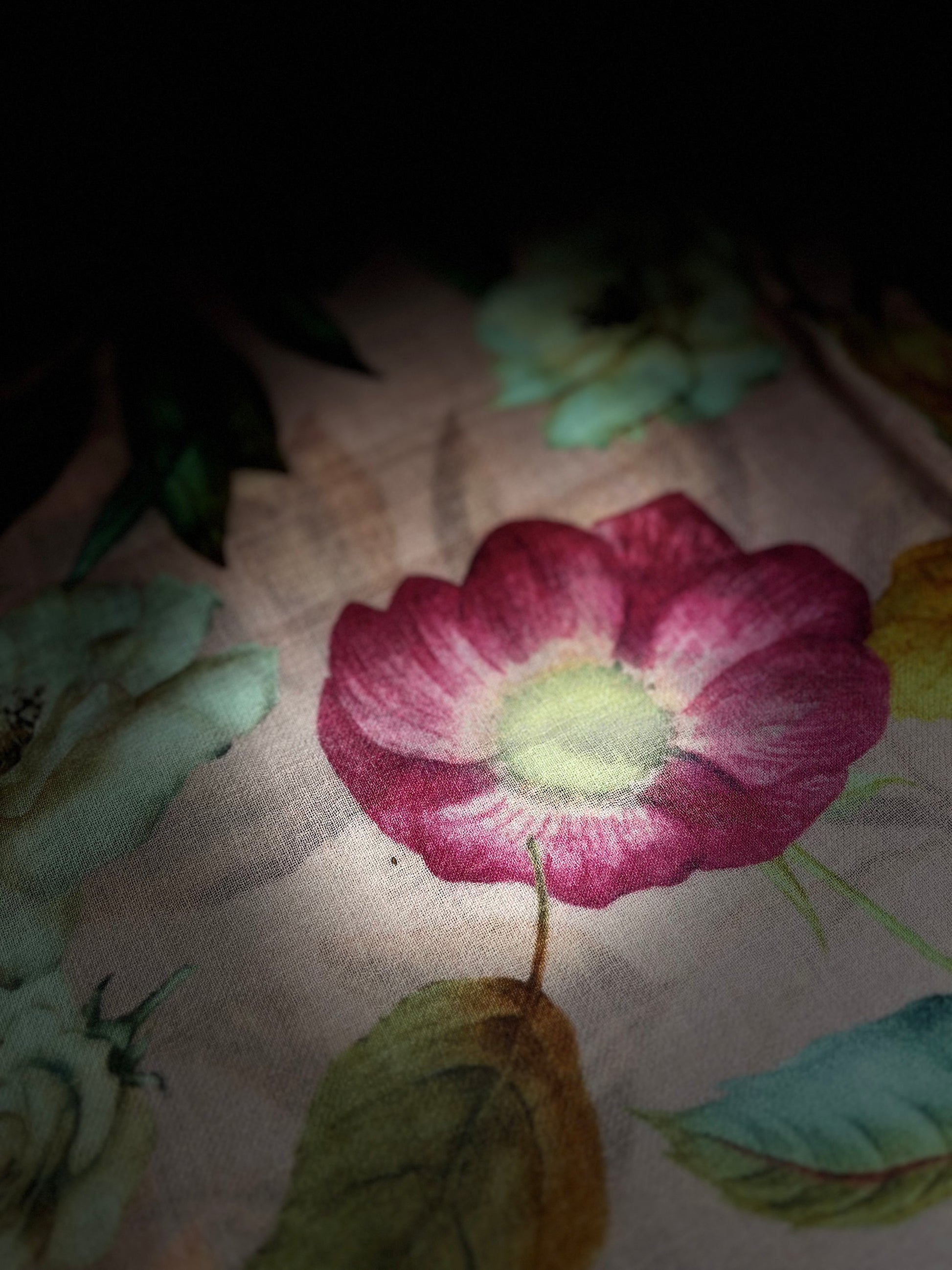 Digital Wool & Silk Woven Scarf - Suttles & Seawinds