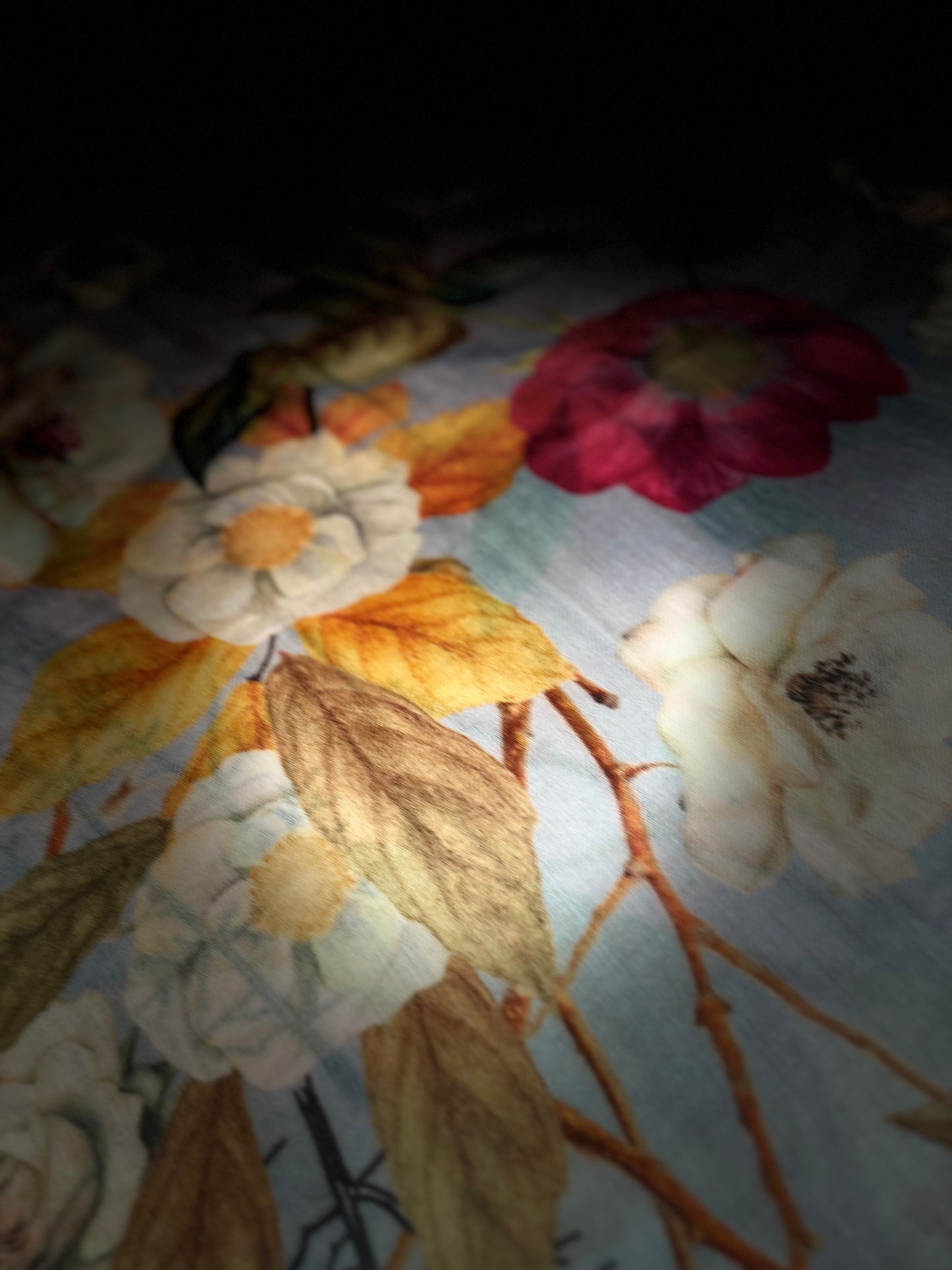 Digital Wool & Silk Woven Scarf - Suttles & Seawinds
