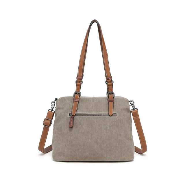 Aubrey Canvas Shoulder Bag