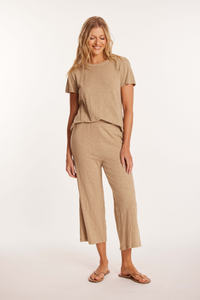 MODODOC - WIDE LEG CROPPED PANT