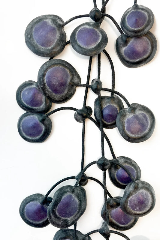 RECYCLED RUBBER NECKLACE