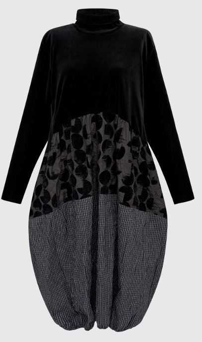 ALEMBIKA - VELVET BODICE DRESS