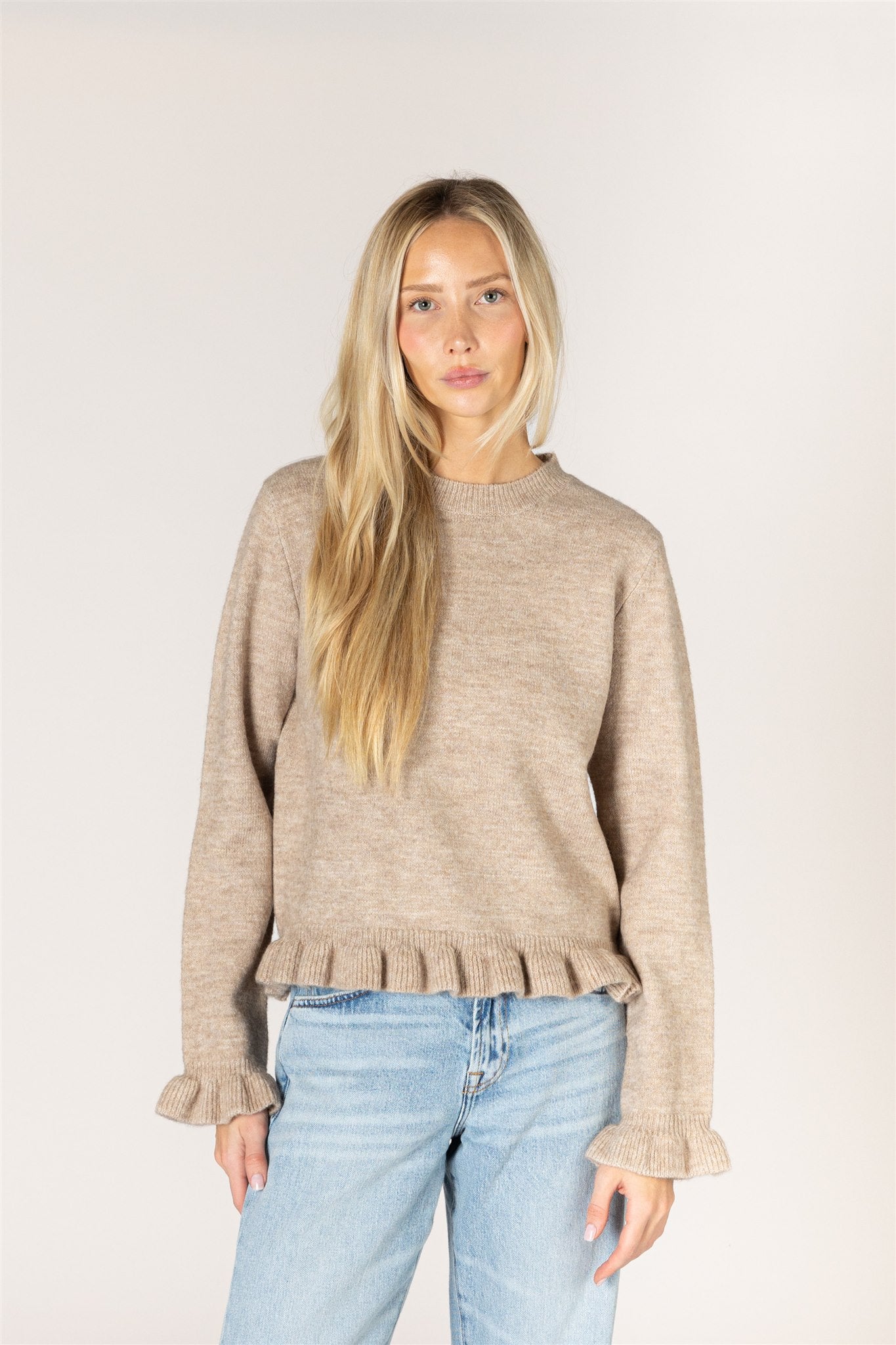 Novelty Ruffle Sweater