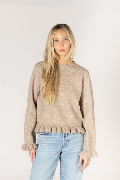 Novelty Ruffle Sweater