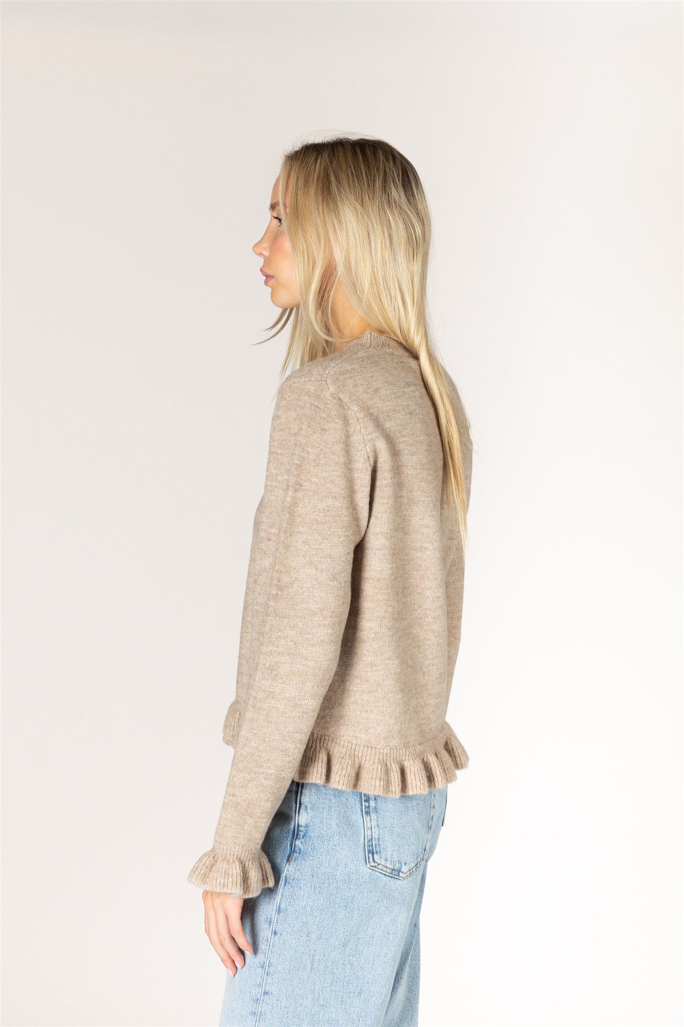 Novelty Ruffle Sweater