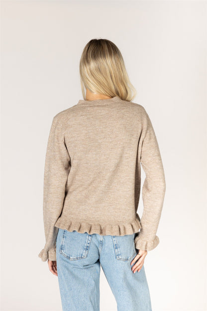 Novelty Ruffle Sweater