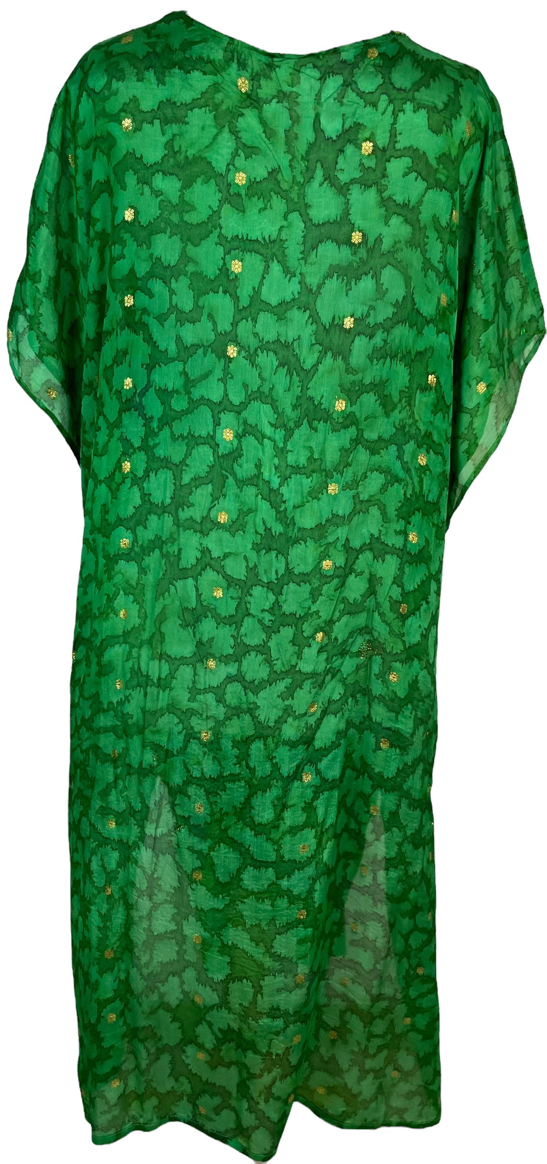 sariKNOTsari  PRC6418 Avatar Pure Silk Maxi Kaftan