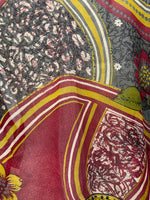Load image into Gallery viewer, sariKNOTsari  PRG4593 Sheer Avatar Pure Silk Boxy Top
