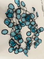 Load image into Gallery viewer, ANNEMIEKE BROENINK - TRANSPARENT FABRIC &amp; RUBBER NECKLACE
