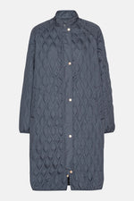 Load image into Gallery viewer, ILSE JACOBSEN - LONG QUILTED COAT
