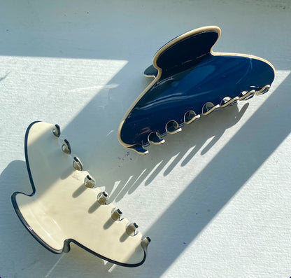 Ava Acetate Hair Claw Clip - Suttles & Seawinds