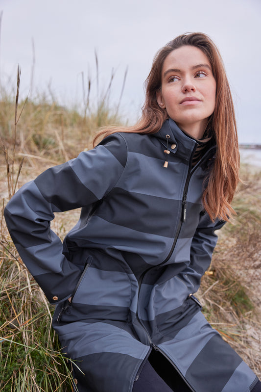 ILSE JACOBSEN - STRIPE RAINCOAT