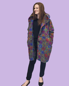 PL - WOOL CIRCLES COAT