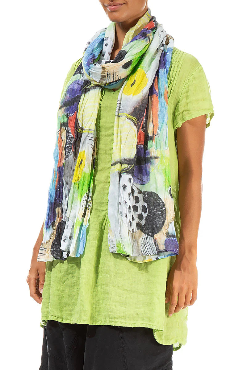 Artmaze Print Scarf