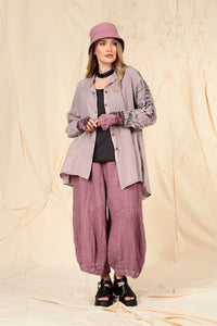 GRIZAS - ASYMMETRIC LONG DUSTER/SHIRT